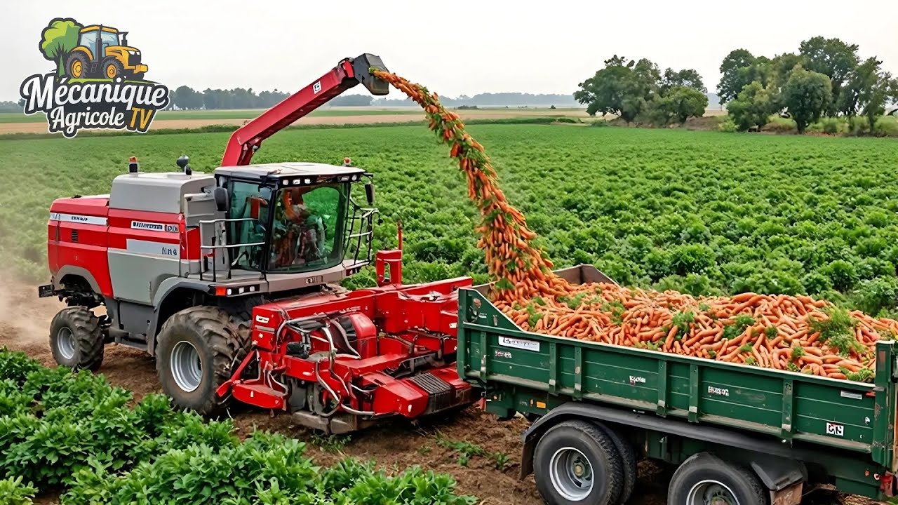 Top 10 Machines Agricoles Modernes Pour Le Semis Et La R&eacute;colte Des Carottes