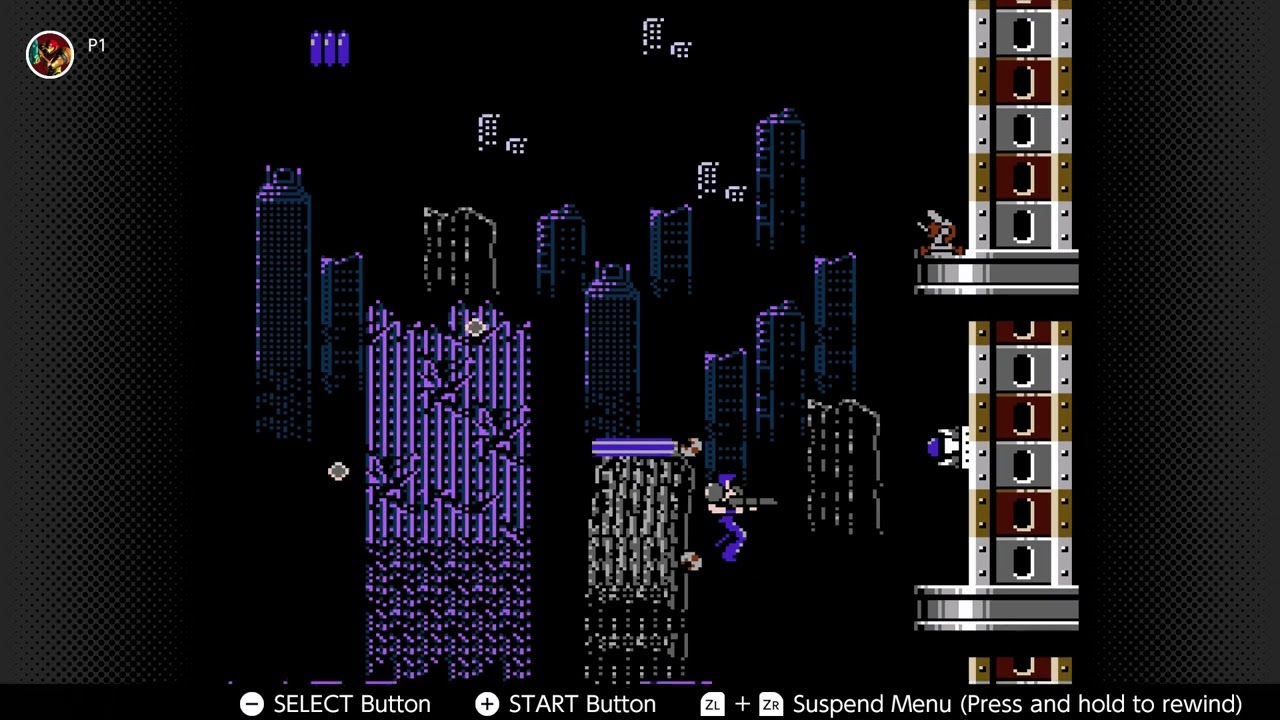 S.C.A.T.: Special Cybernetic Attack Team Natsume (1991) Side Scrolling Flying Cyberpunk Officer