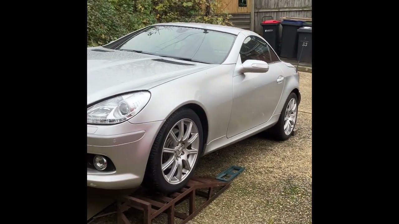 DIY Oil Change on 2008 Mercedes SLK.