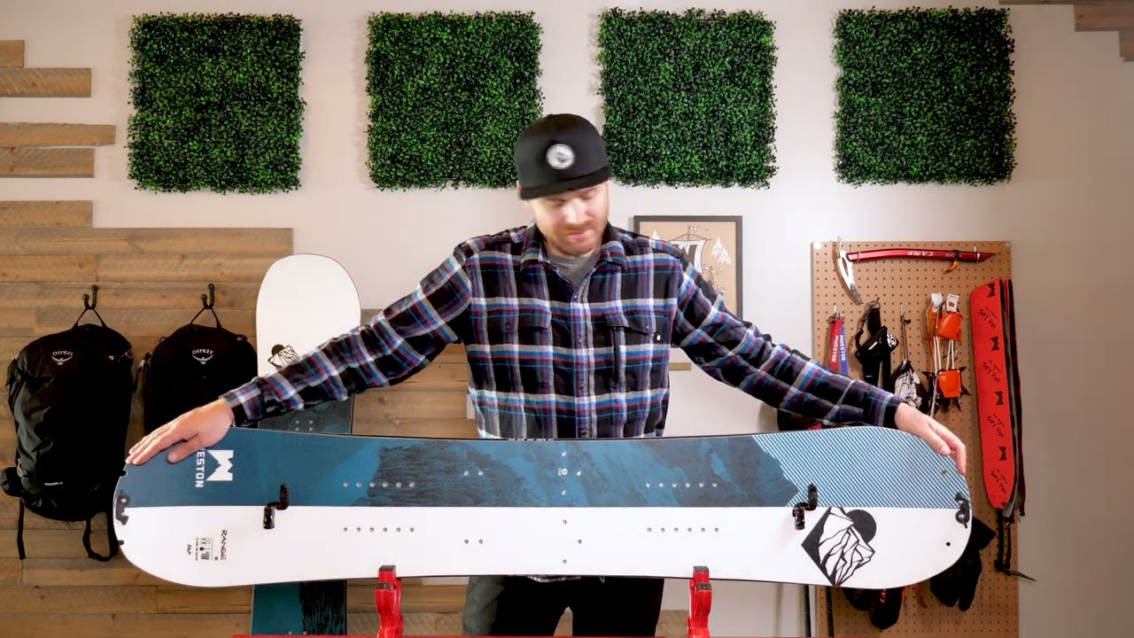 Weston Quiver Series: Range Splitboard & Snowboard