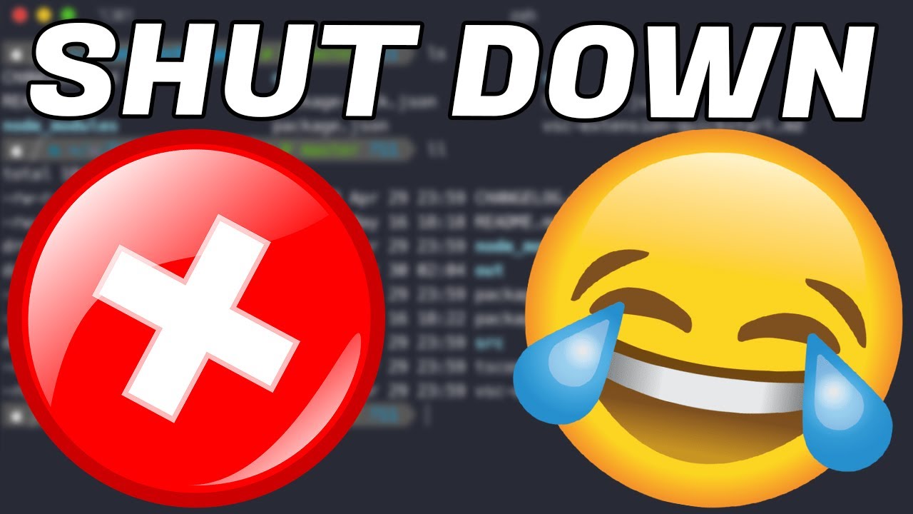 Scammer shuts down after I DELETE all his files!