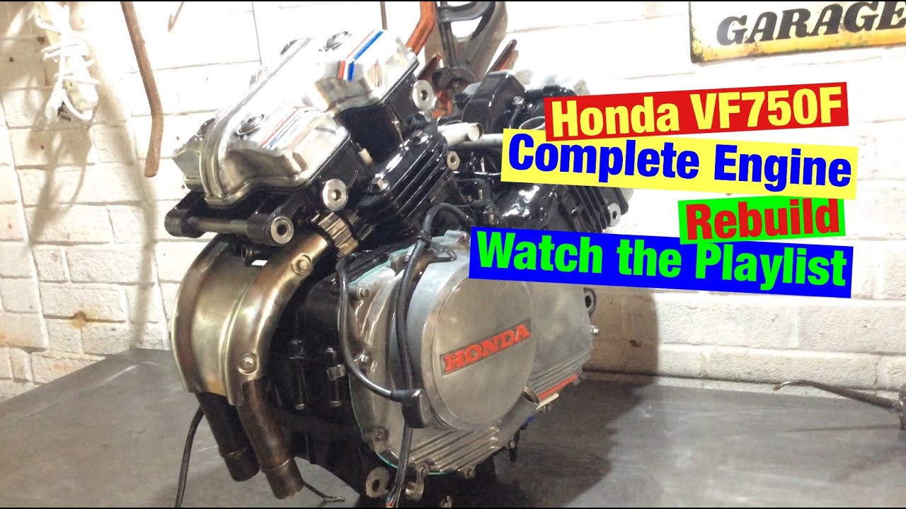 Honda VF750F - Engine Rebuild Complete - Part 45