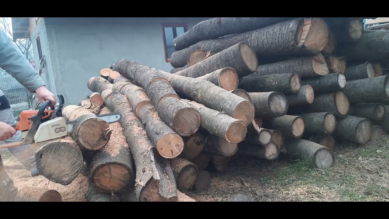 Stihl MS 023 la tăiat lemne