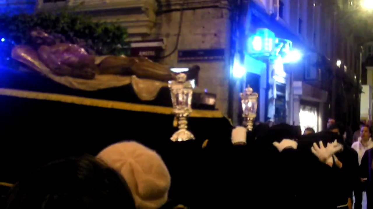 cristo yacente cofradia inmaculada santander 2011