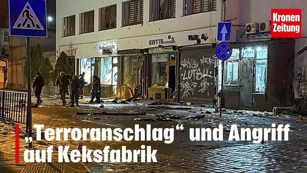 „Terroranschlag“ und Angriff auf Keksfabrik I krone.tv NEWS