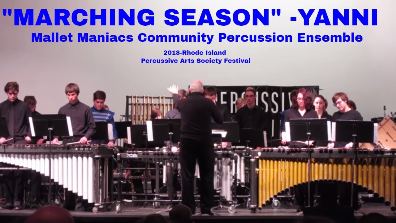 Marching Season Percussion Ensemble -Yanni