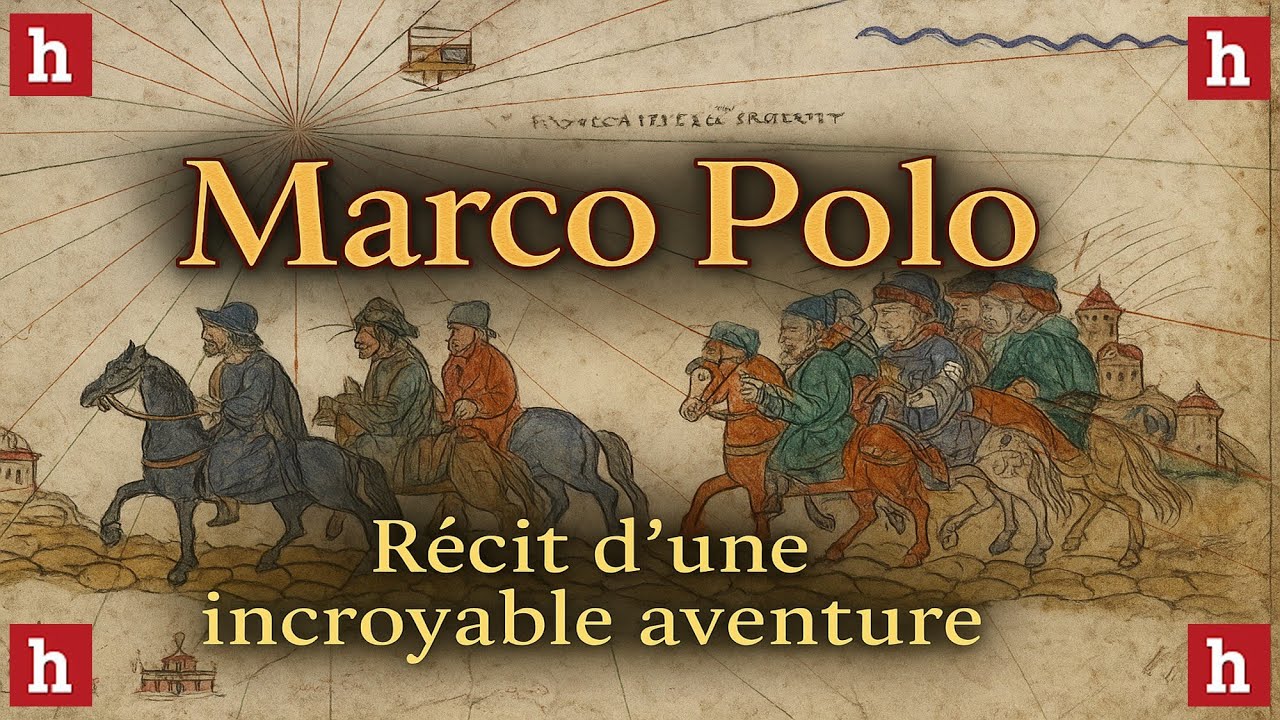 Marco Polo : récit d'une incroyable aventure, en cartes animées