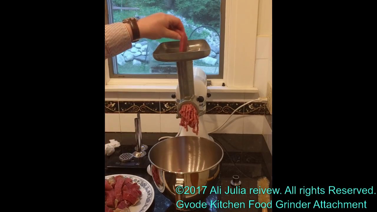 Kitchen Gvode Food Grinder Attachment for KitchenAid Stand Mixers