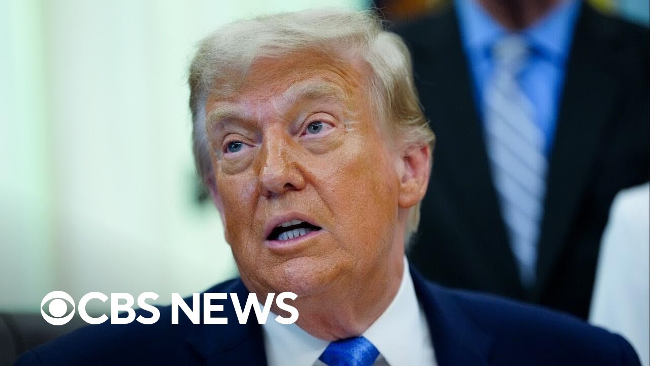 Trump sounds off on Iran during bill signing, calls Graham Platner a thug