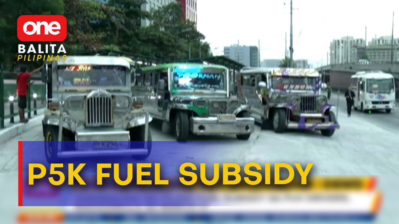 DSWD: P5,000 fuel subsidy para sa PUV drivers, aarangkada sa March 17 | One Balita Pilipinas