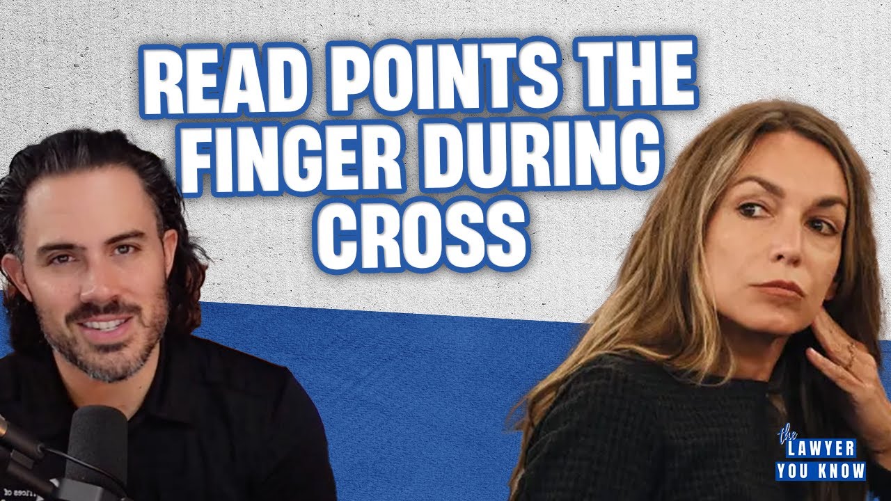 LIVE! Real Lawyer Reacts: Read Trial Day 10: Defense Points The Finger On Cross Examination