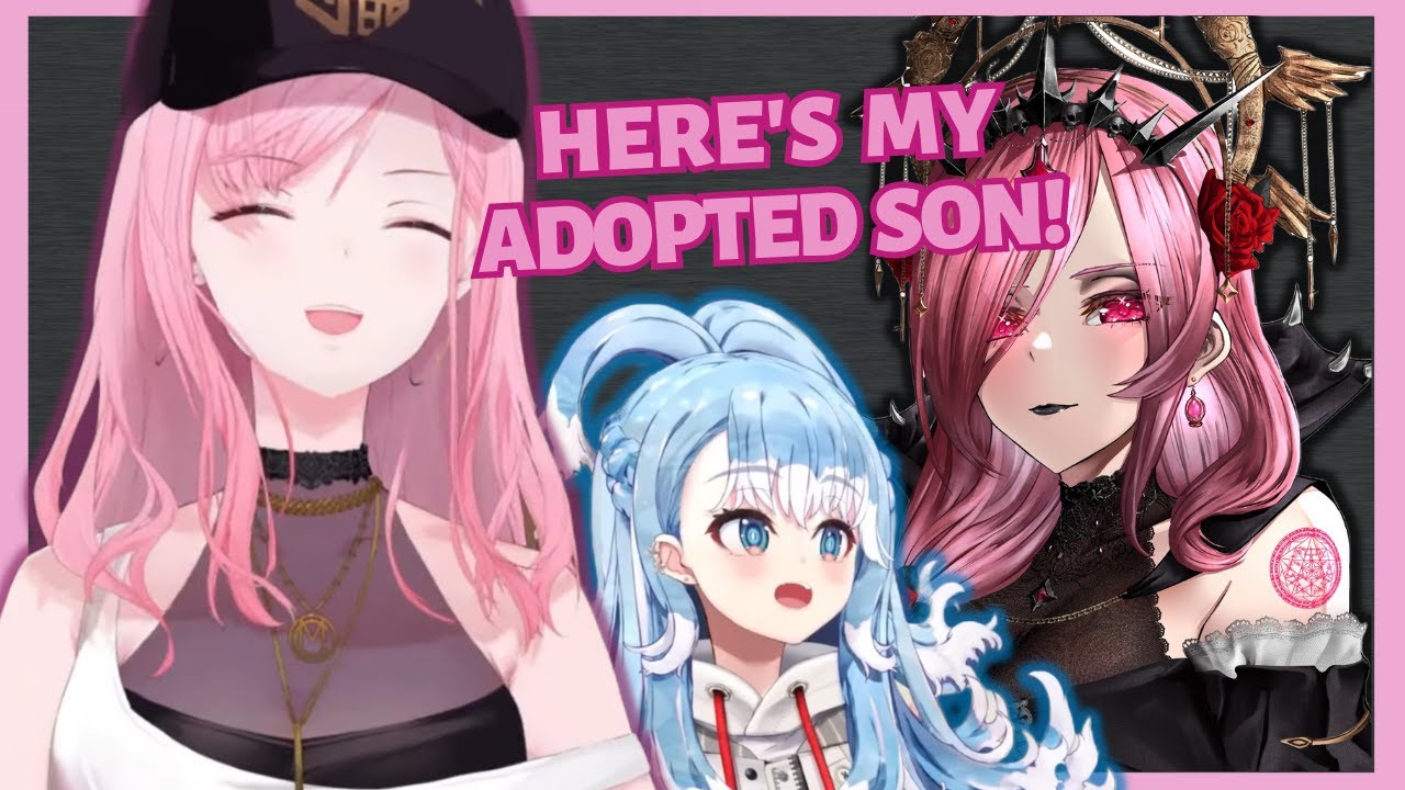 First Time Calli Introduced Her Son 'Kobo' to Mama Mori [Hololive Clip]