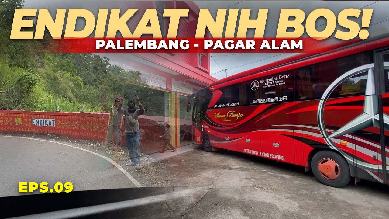 BANYAK DUREN‼️Sinar Dempo Palembang – Pagar Alam Banyak Tikungan Berbahaya Part.2