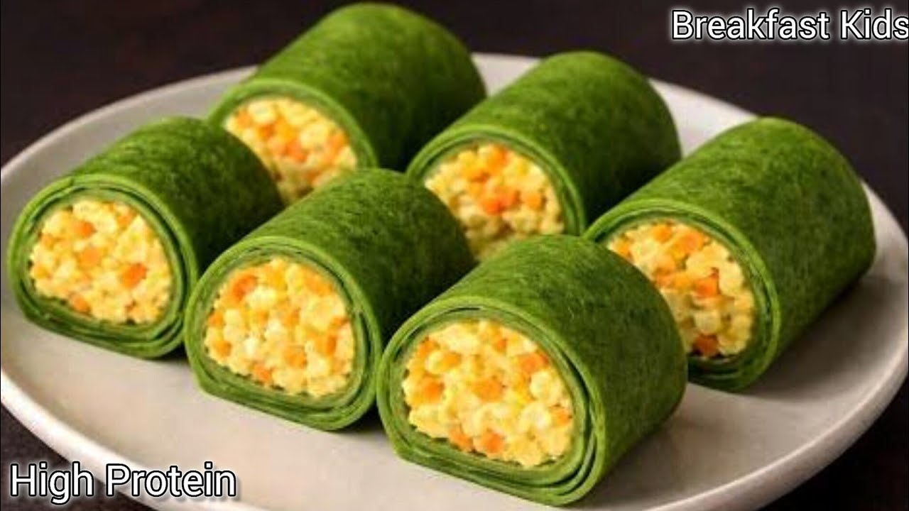 High Protein Healthy Kids Lunch Box Recipe in 5 minutes | Quick Breakfast Recipe | आसान नाश्ता 