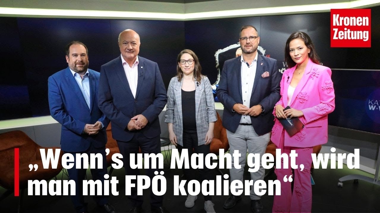 „Wenn’s um Macht geht, wird man mit FPÖ koalieren“ | KATIA WAGNER krone.tv