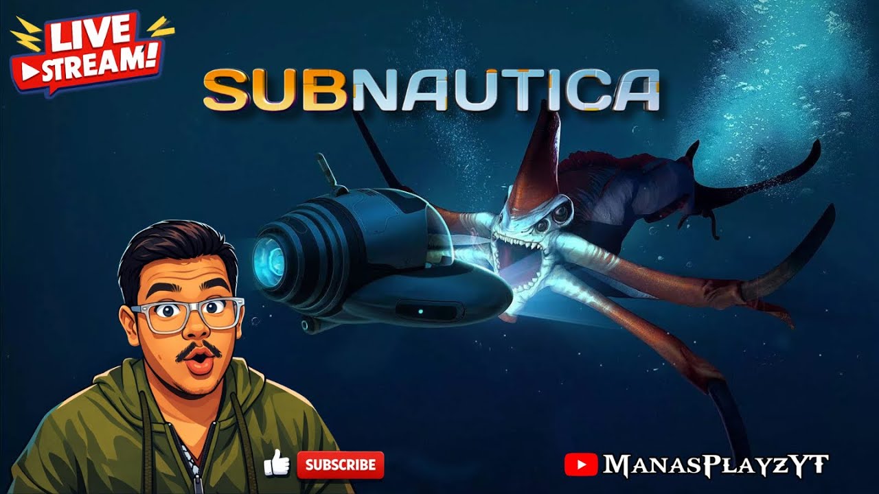 🔴Subnautica LIVE ! | ManasPlayzYT #shorts #shortsfeed