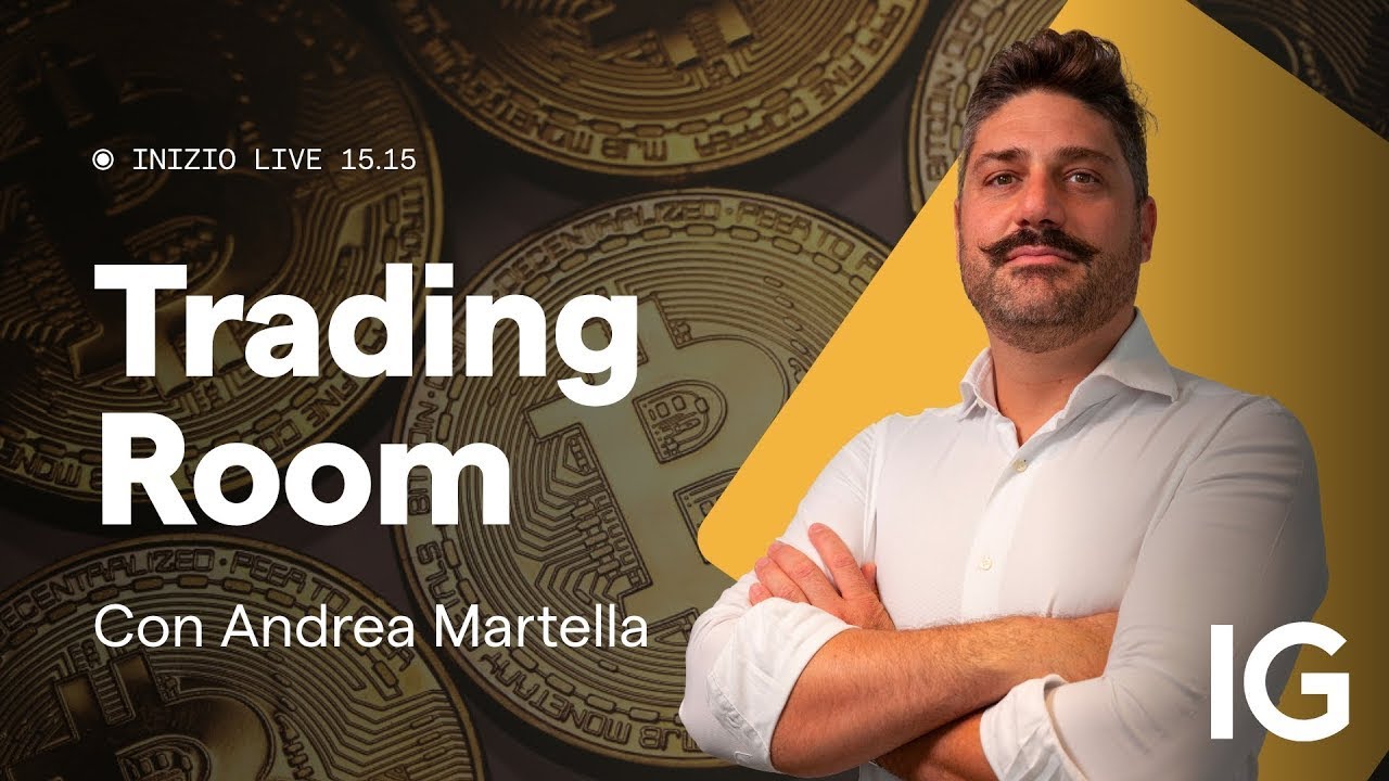 Long su Bitcoin - Live Trading con Andrea Martella | IG Trading Room del 19.12.2025