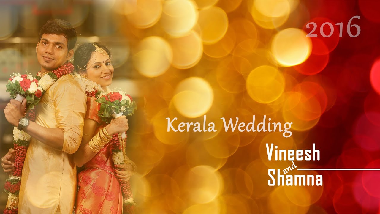 kerala wedding 2016 vineesh+shamna