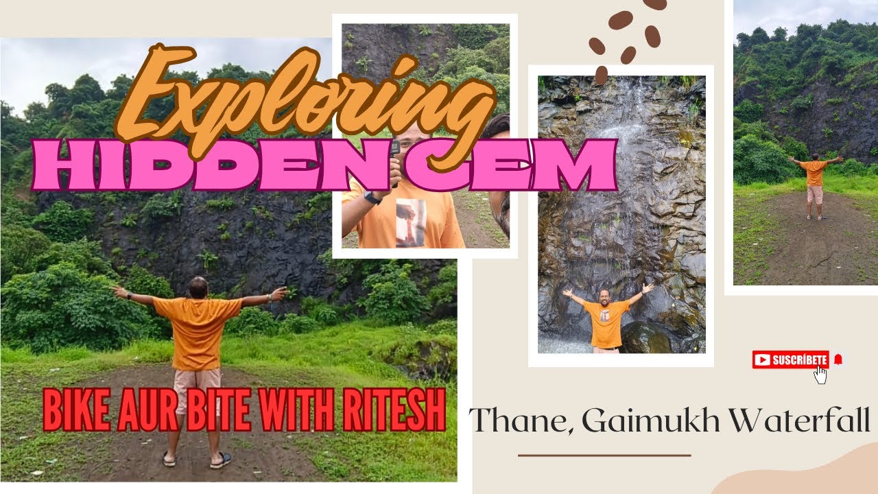Uncovering Gaimukh Waterfall: A Serene Escape Near Thane #thane #hiddengems #waterfall #thanekars