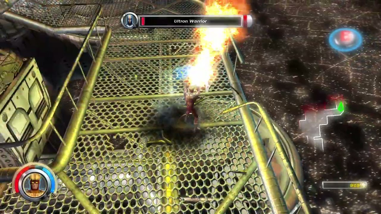 Marvel Ultimate Alliance: Pyro gameplay