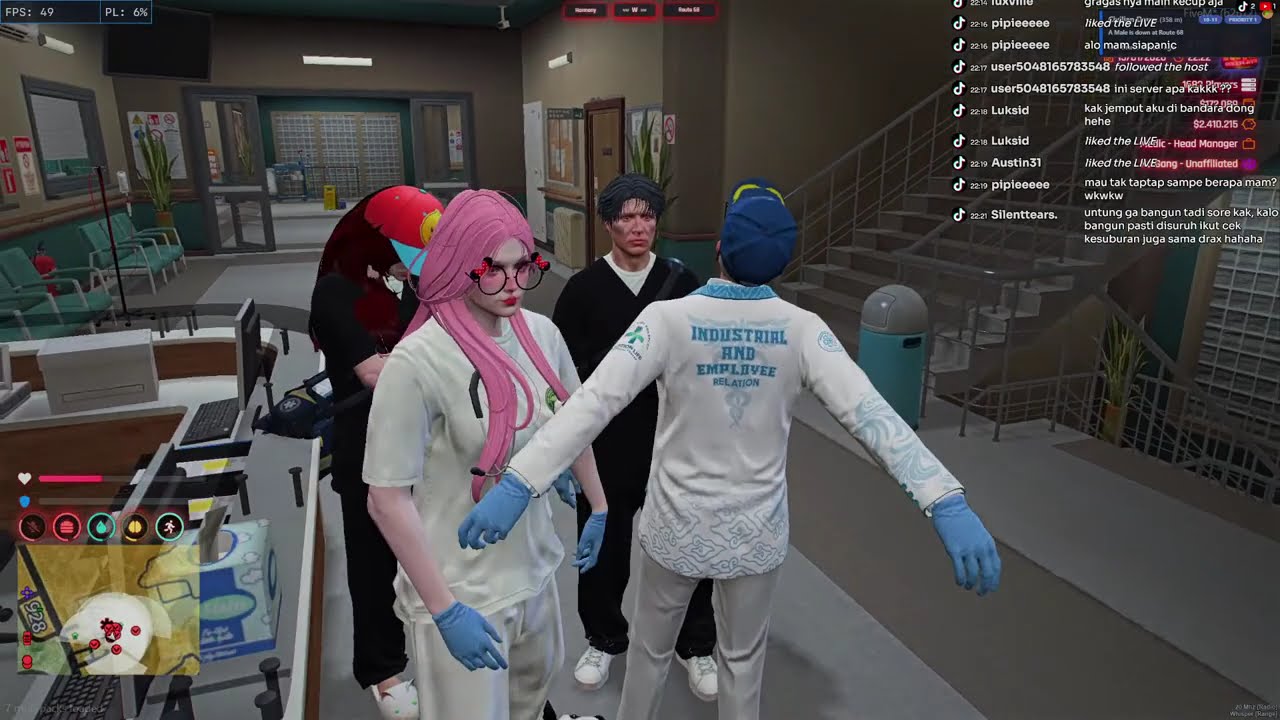 COSPLAY JADI DOKTER #imeroleplay #imerp #motionliferp #dokterime #emsime