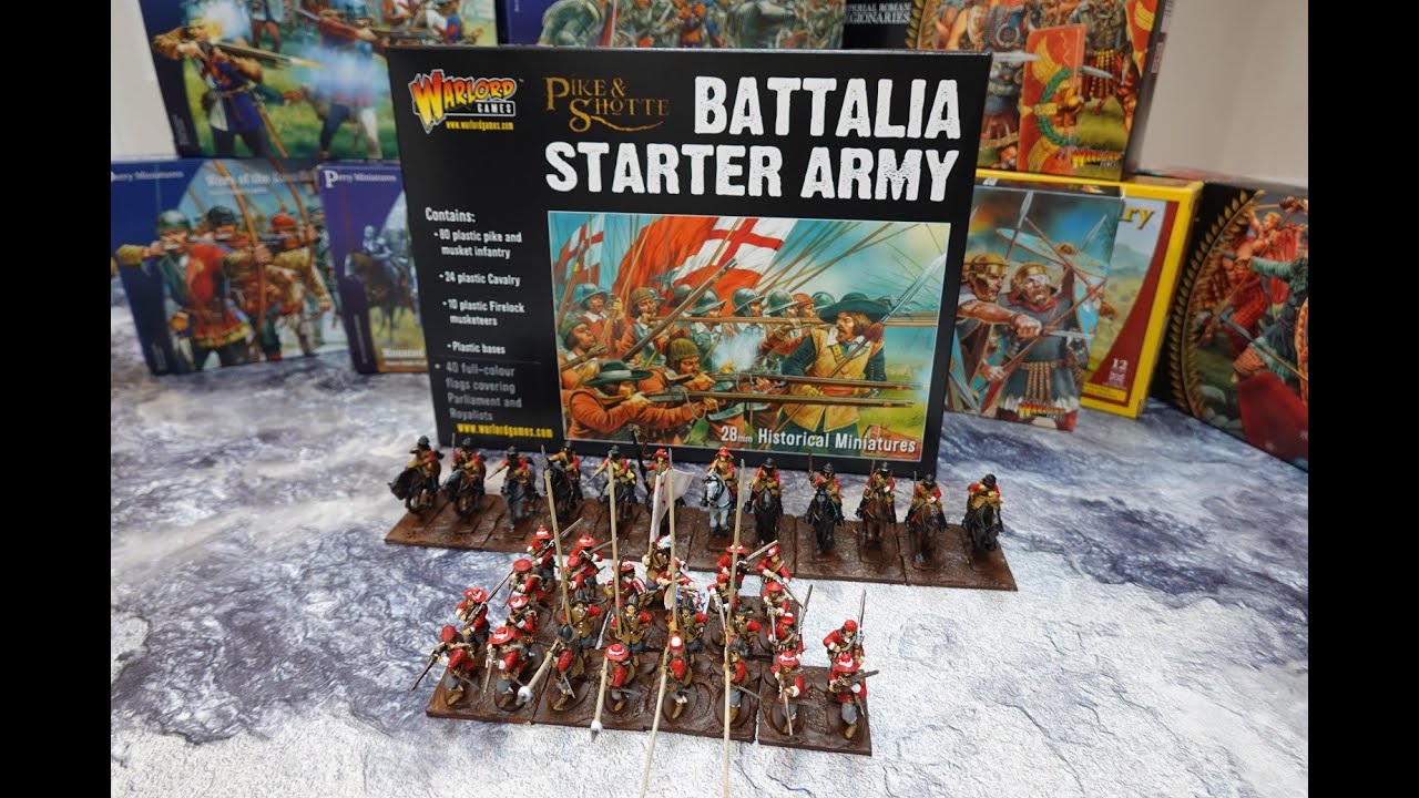 Unboxing Pike & shotte ECW Starter army