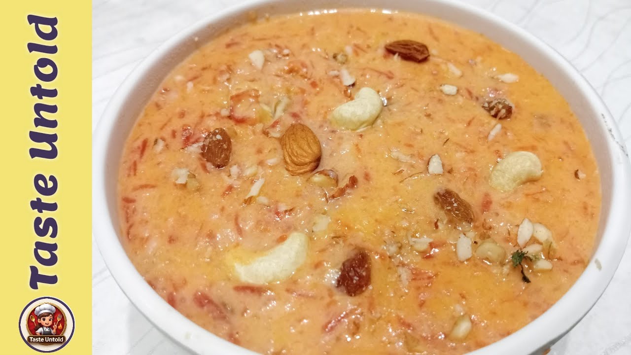  Gajar Ki Kheer | Winter Special Desi Dessert @tasteuntold