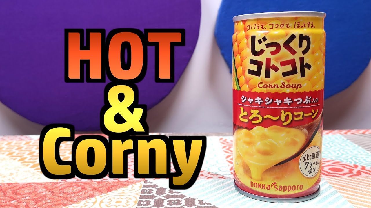 Pokka Sapporo Hot Corn Soup - Weird Stuff in a Can # 182
