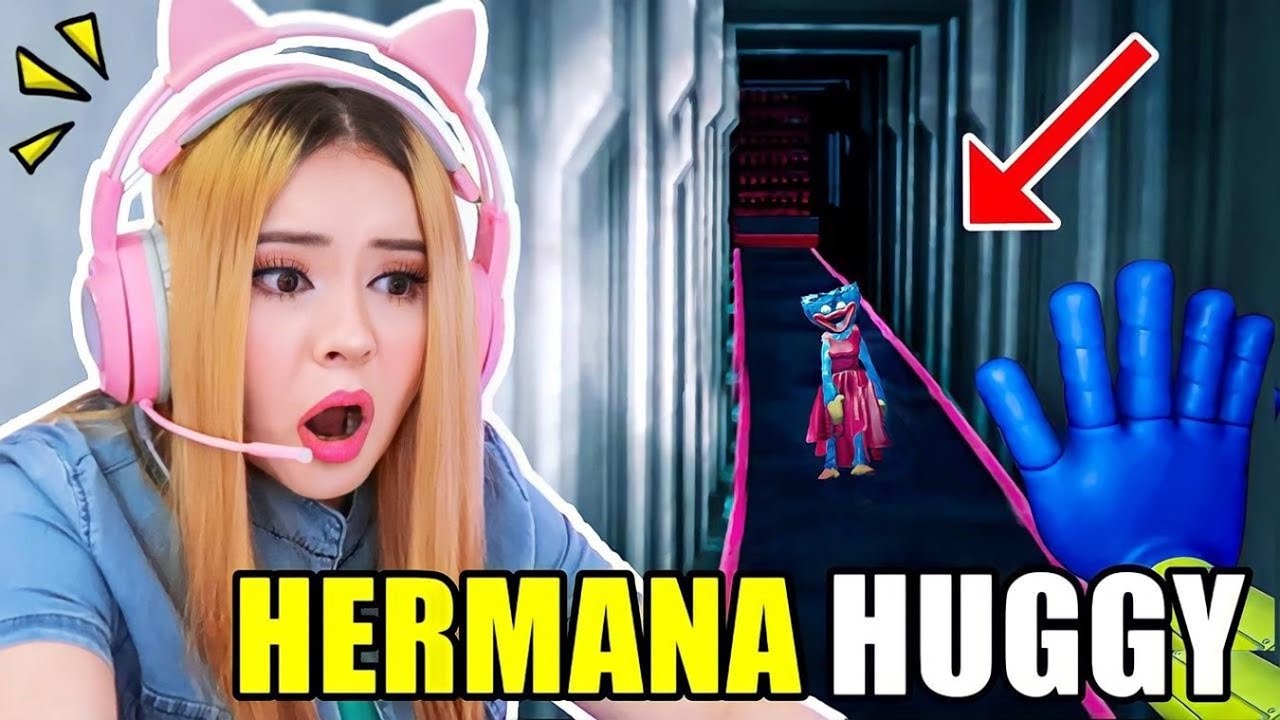Siendo NIÑERA DE LA HERMANA MENOR DE HUGGY WUGGY en el juego POPPY PLAYTIME 😨 Criss Huera