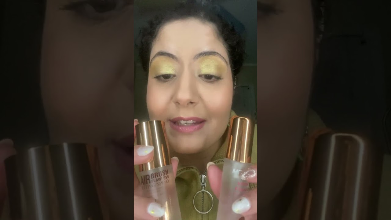MCoBeauty vs Charlotte Tilbury Setting Sprays