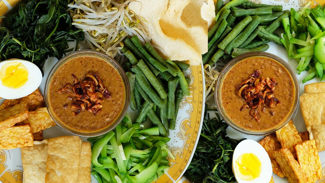 Resep Pecel Sayur Sambal Kacang Mudah, Enak, dan Wajib Dicoba‼️