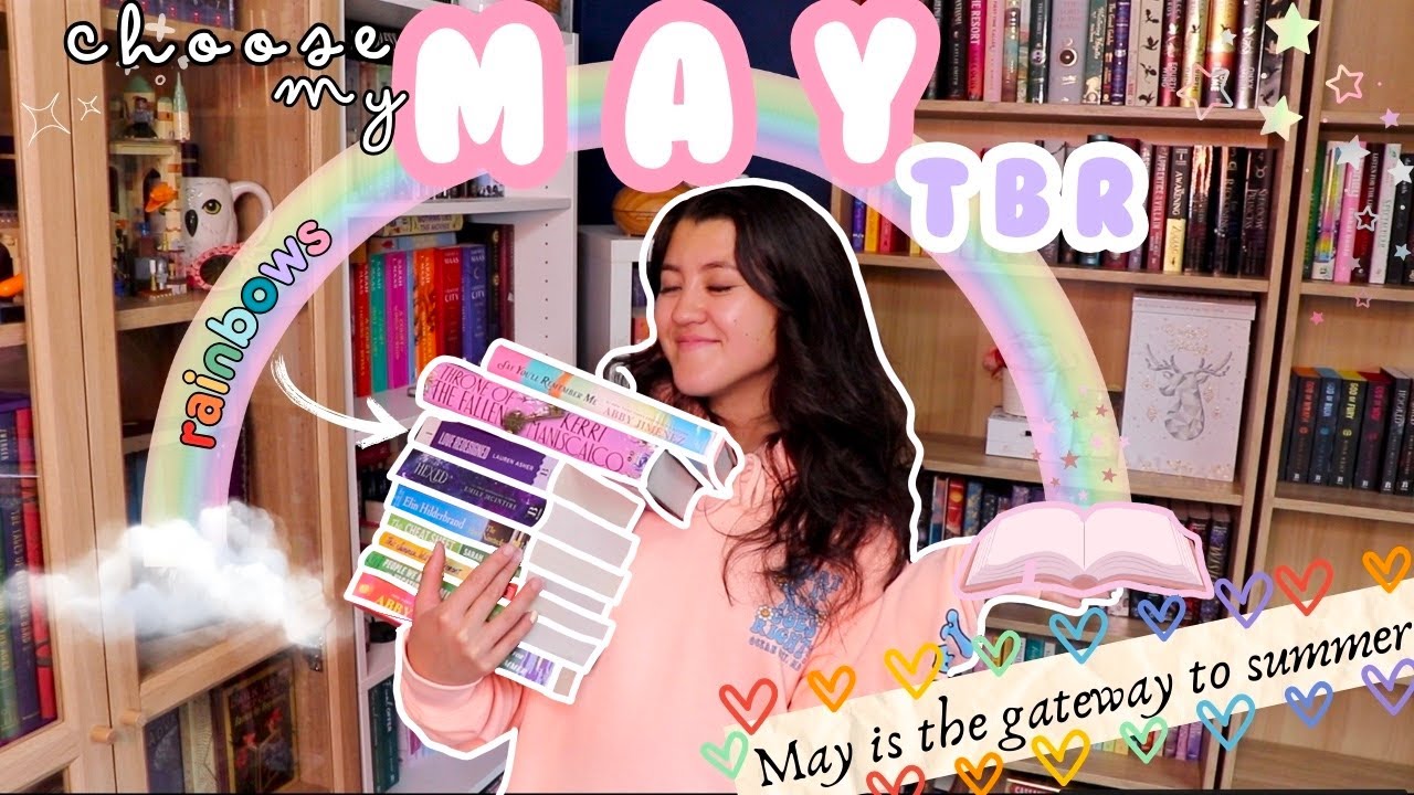 RAINBOW COLORS choose my may tbr! 🌈🦄 (summer romance, fantasy & booktok books)