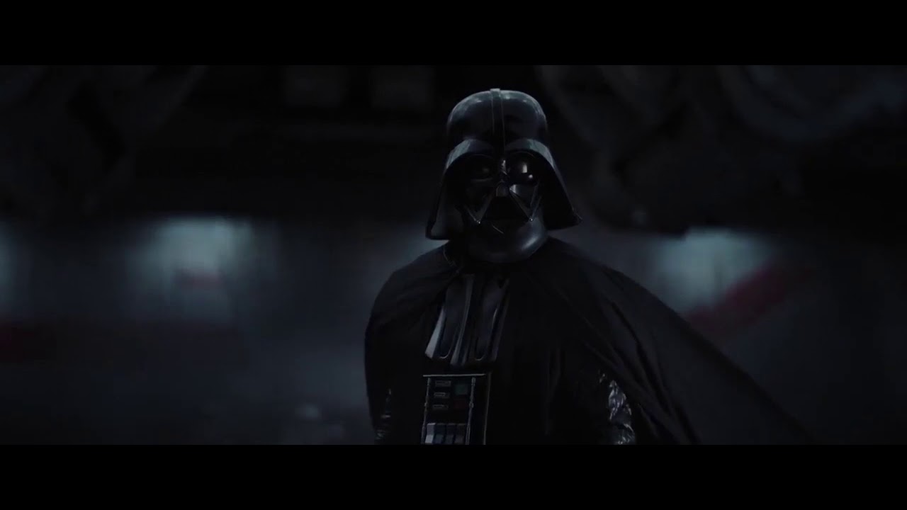 Star Wars scene with different music