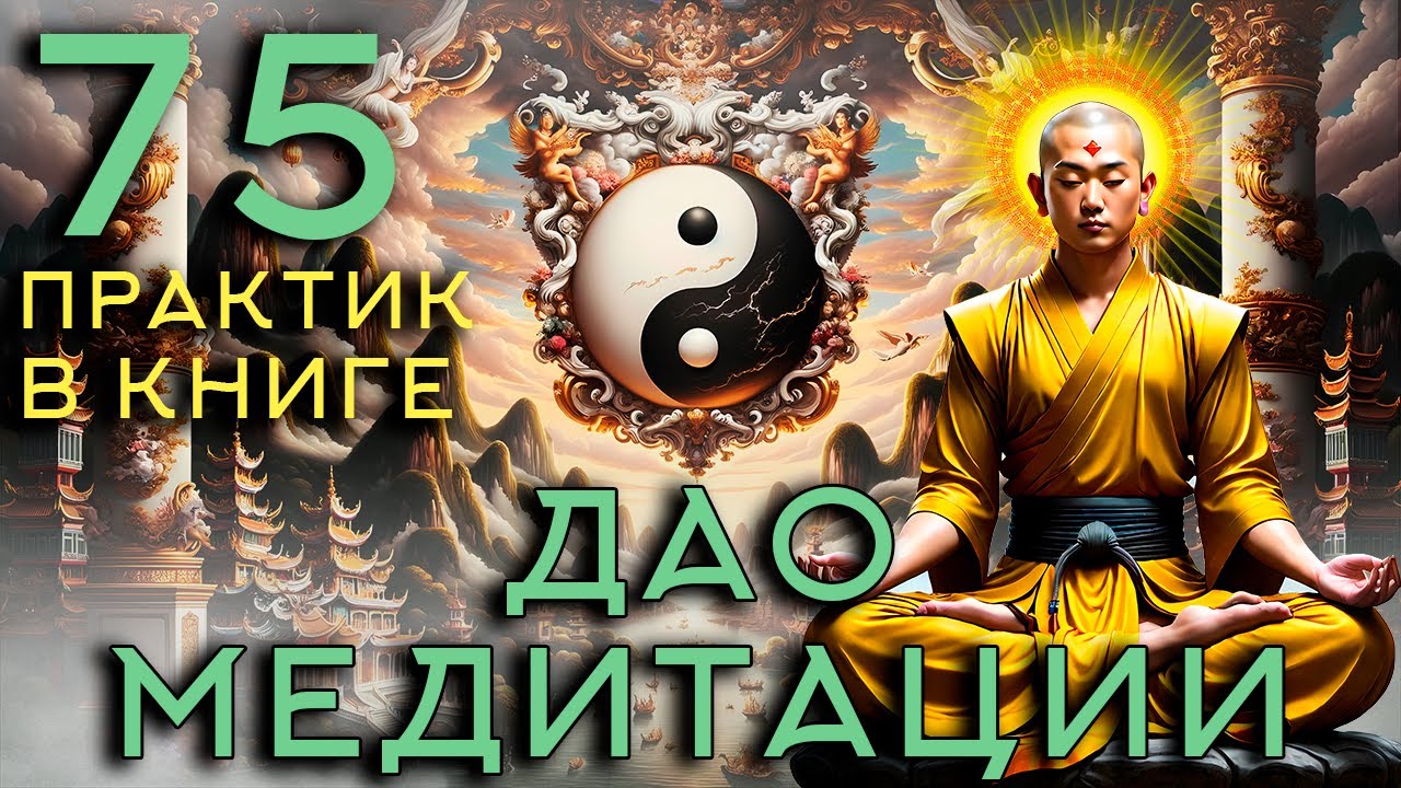 ДАО МЕДИТАЦИИ -  Стивен Волински. Аудиокнига | 75 практик осознанности и медитации.