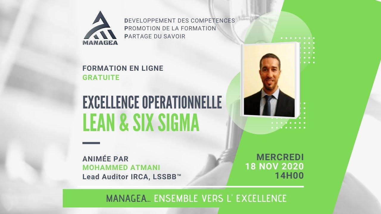 Excellence opérationnelle - Lean & Six Sigma -