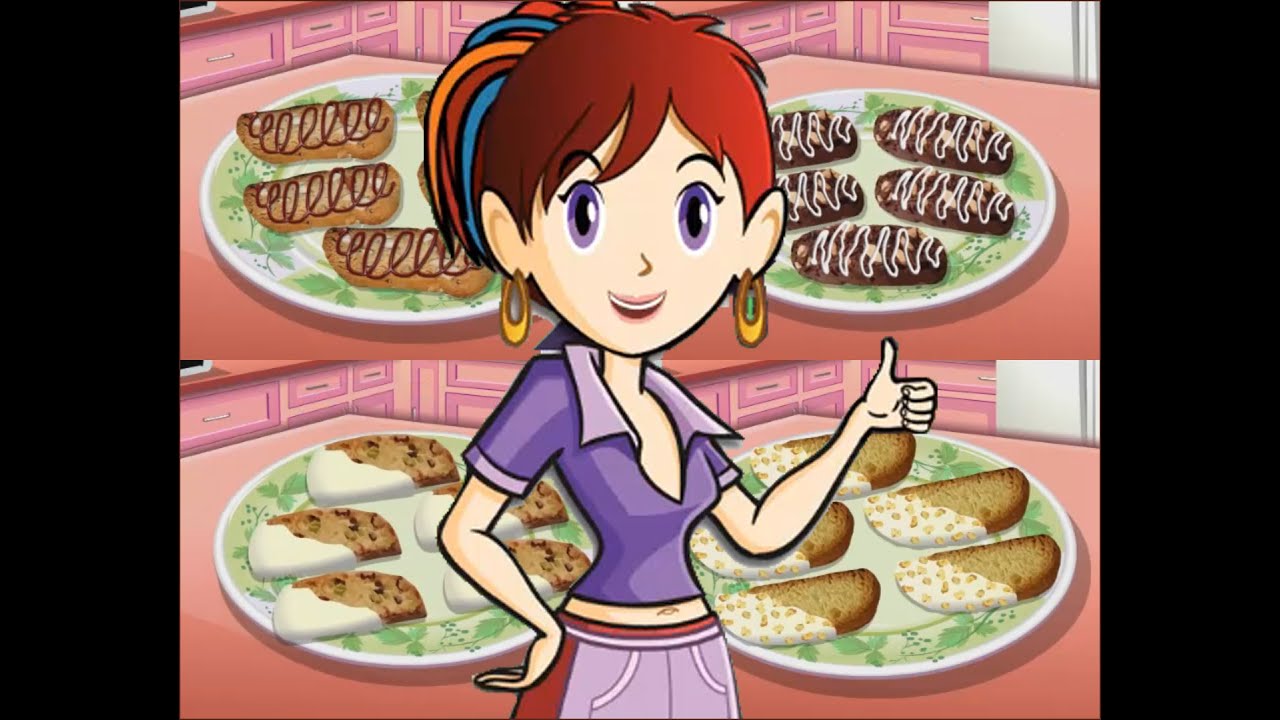 💗 Sara's Cooking Class - Biscotti 💗 Gamelio Games
