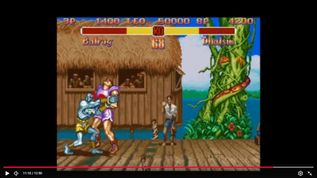Super Street Fighter 2 Tournament 109 SNES Version