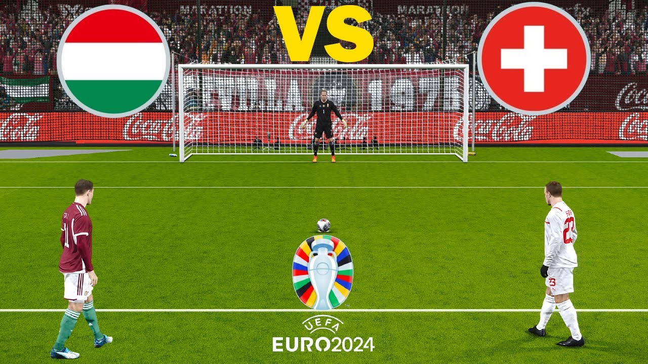 Hungary vs Switzerland | Penalty Shootout | UEFA Euro 2024 | eFootball Gameplay