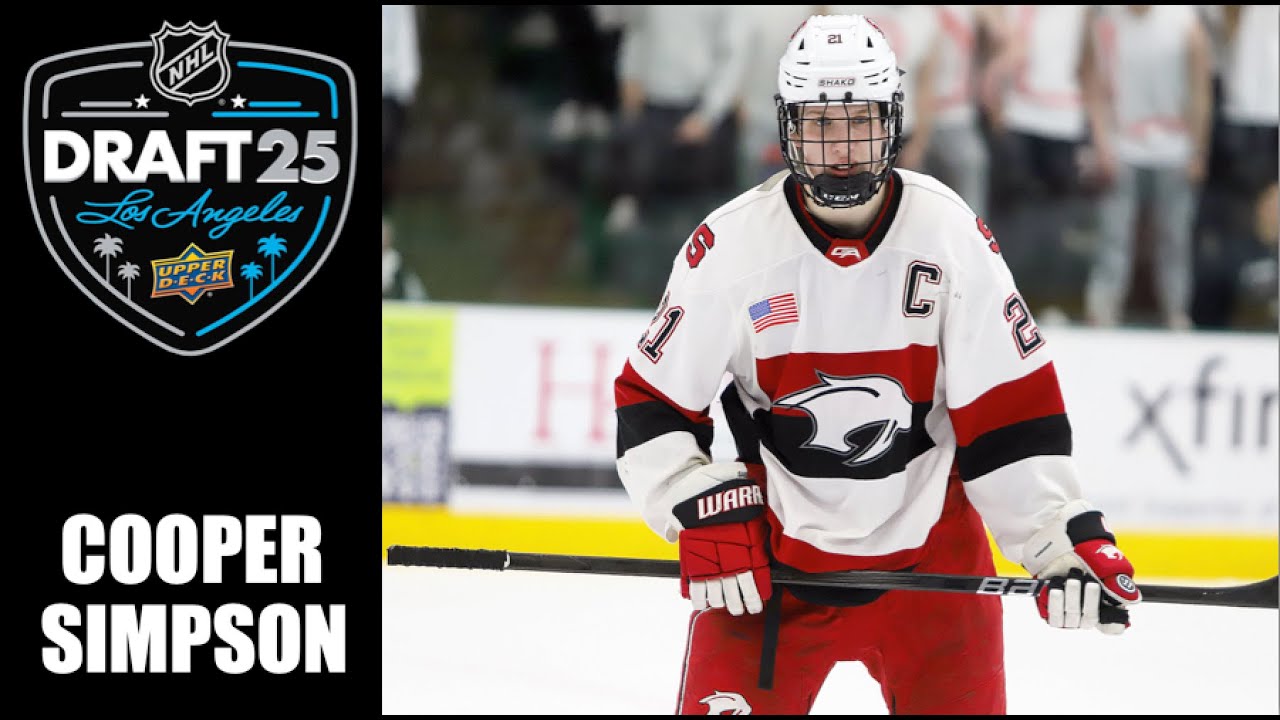 2025 NHL Draft : Cooper Simpson - 24-25 Highlights