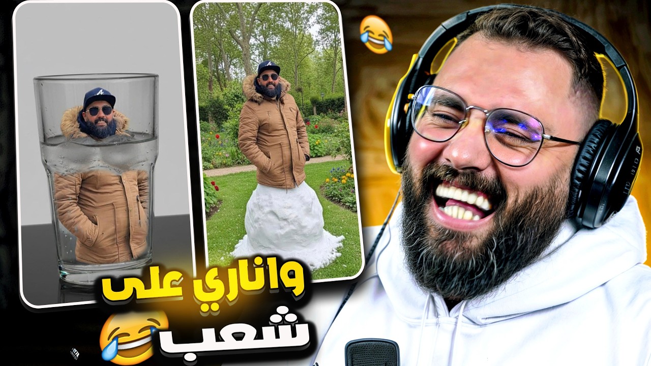 طلبت منهم يزيدو شوية ديال الثلج فالصورة…ما كنتش متوقع هاد النتيجة نهائياً ❄️🤣