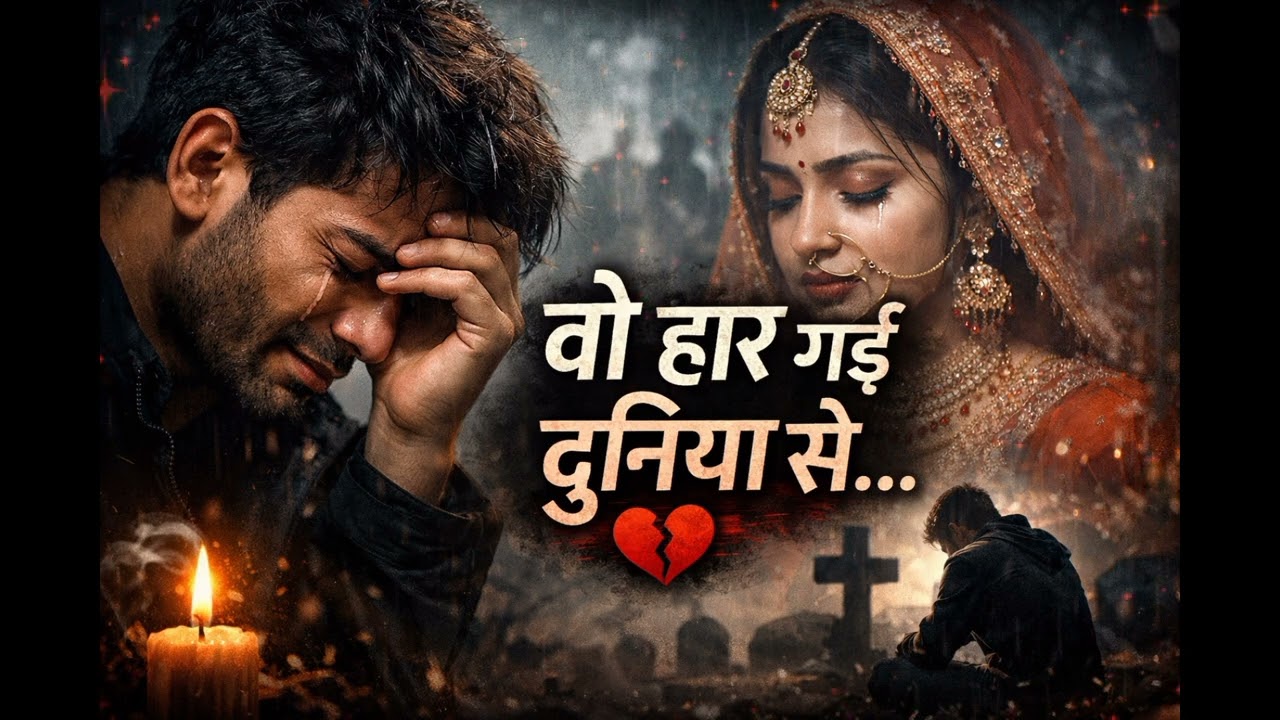वो हार गई दुनिया से 💔 | Sad Love Story Song | Heart Touching Breakup Song | Emotional Hindi Song