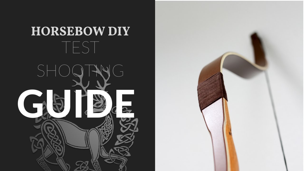 DIY Horsebow test shooting