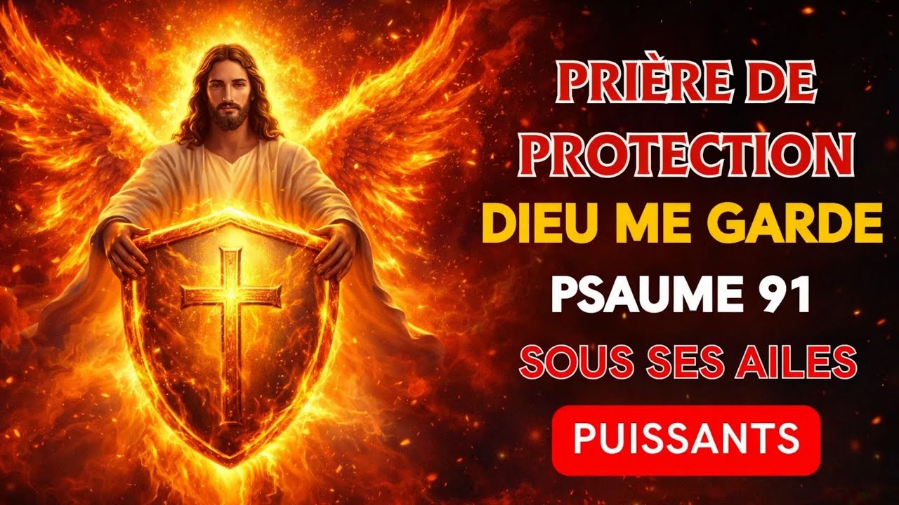 🛡️PRIÈRE D’AUTORITÉ — AUCUNE FLÈCHE NE ME TOUCHE, JE SUIS COUVERT (Psaume 91)