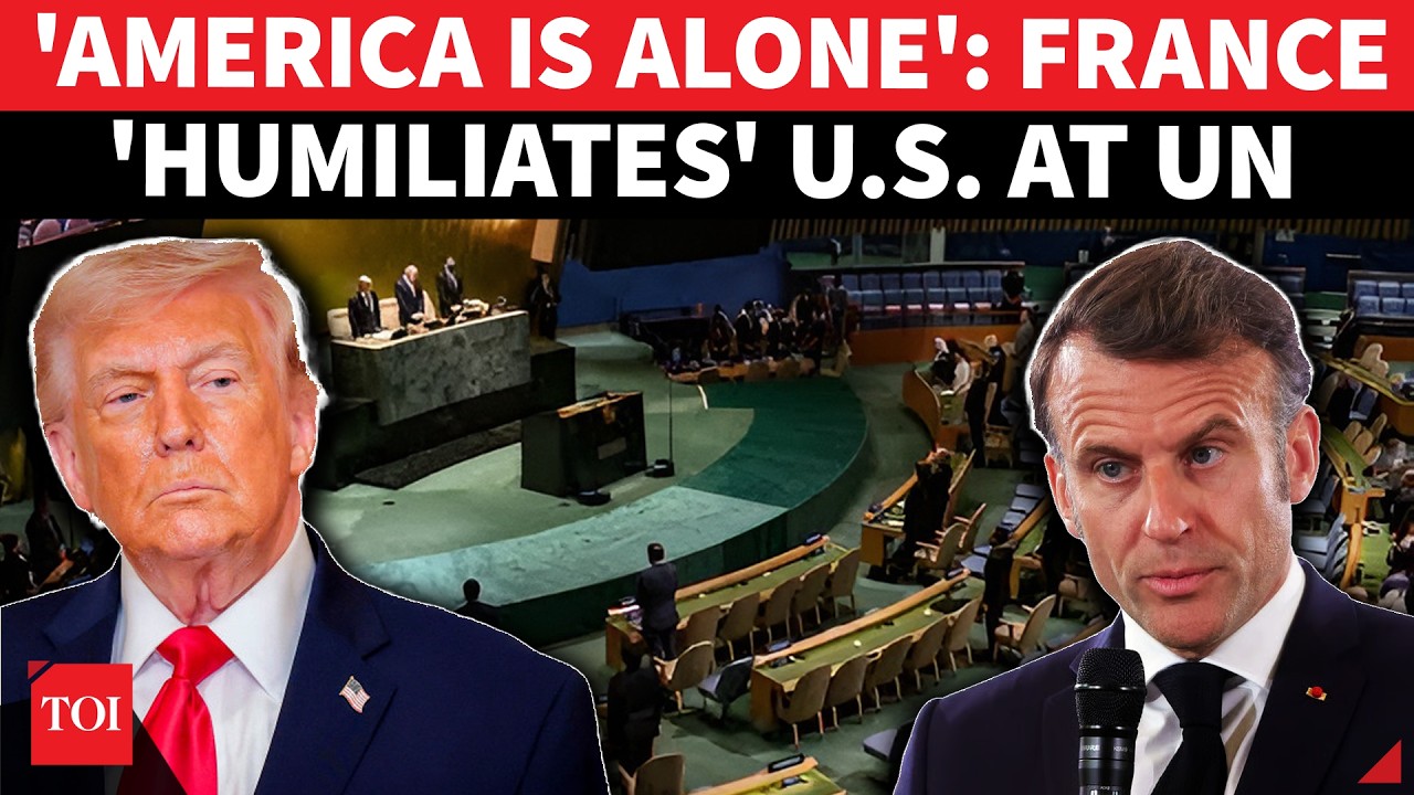 BIG FIGHT! France Blasts US After UN Walkout; Declares 'America Is Alone' Before World
