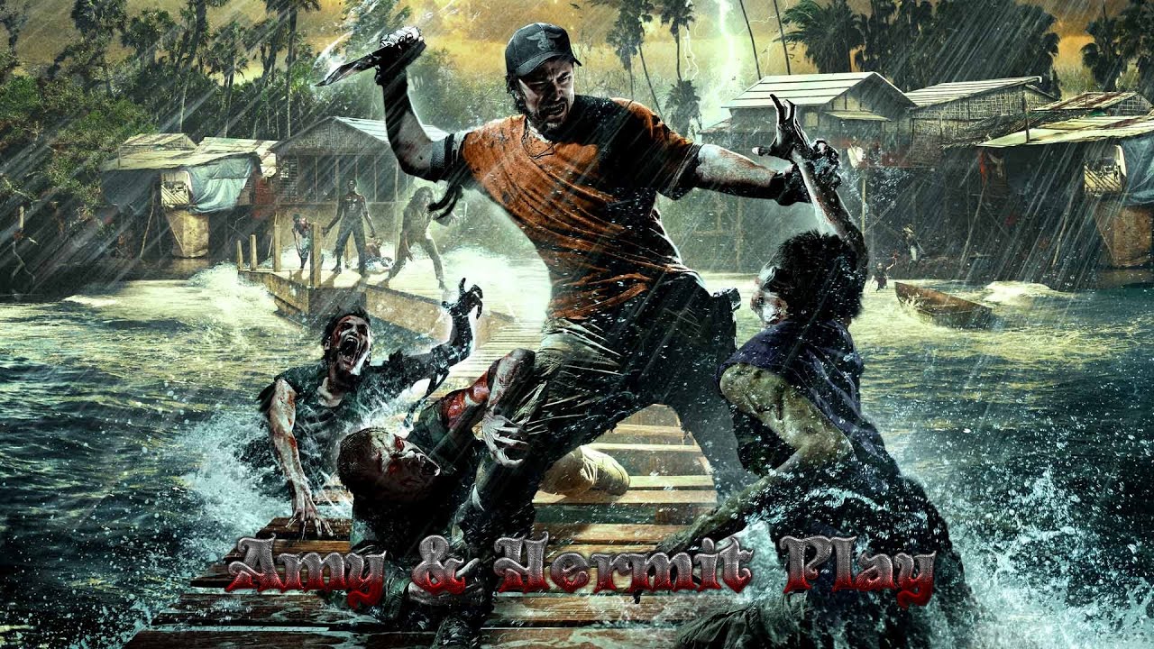 lethalvortex & Hermit Play Dead island Reptide Episode 3 : nail gun