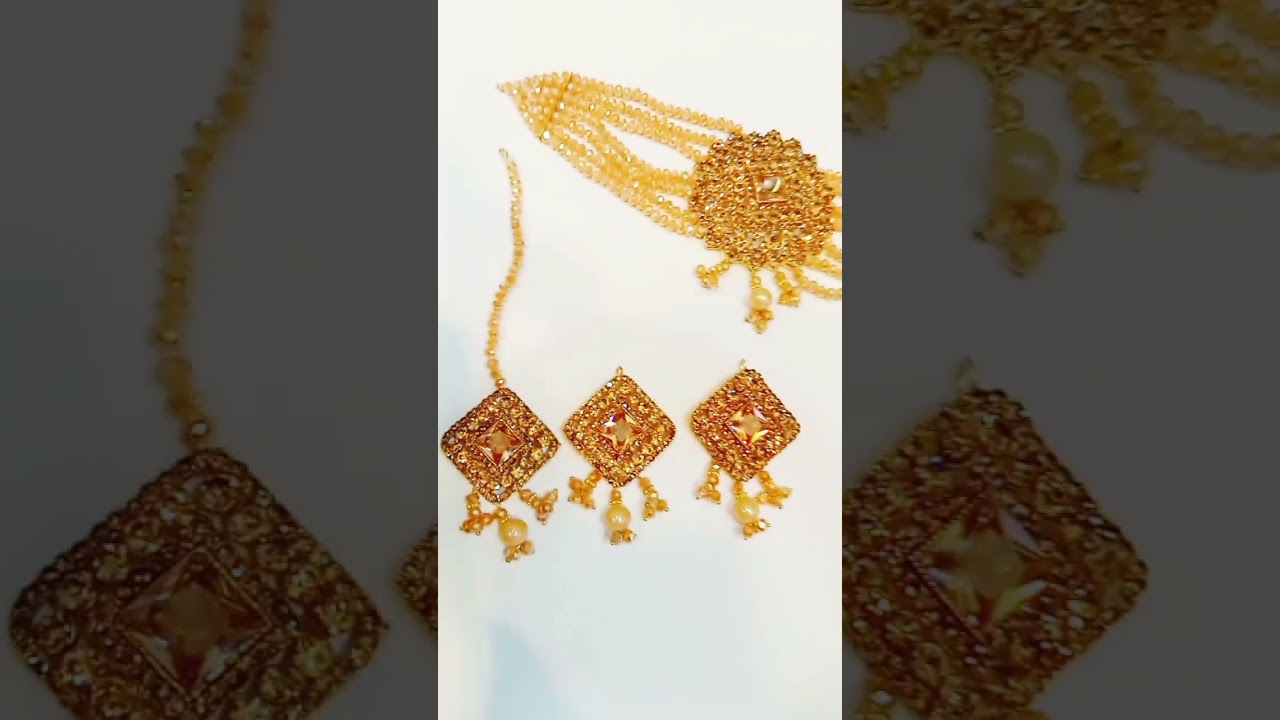 collar necklace || collar set #viral #shorts #gold