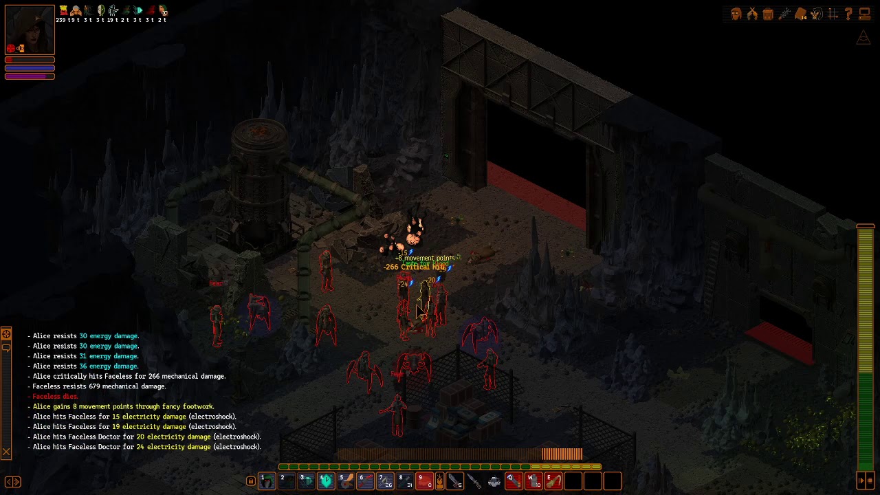 Underrail - Dominating. Faceless commander fight. Knife build.