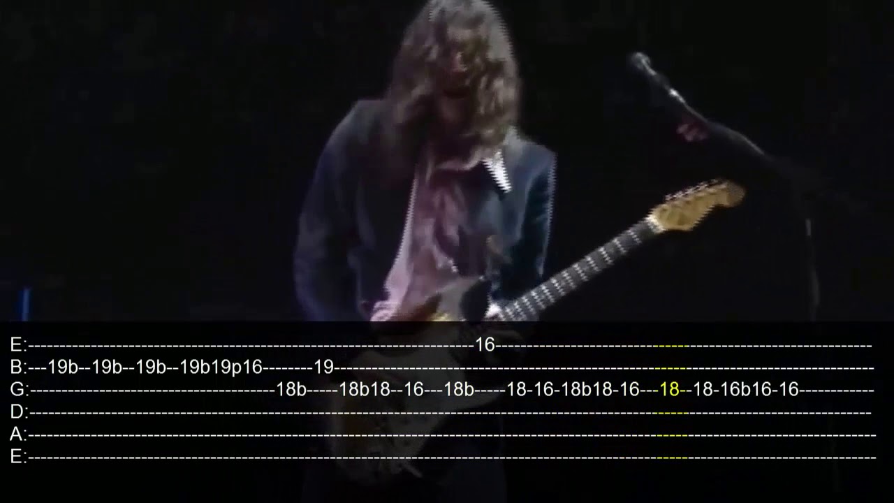 John Frusciante - Wet Sand Solo (Fuji Rock, 2006) ● TABS