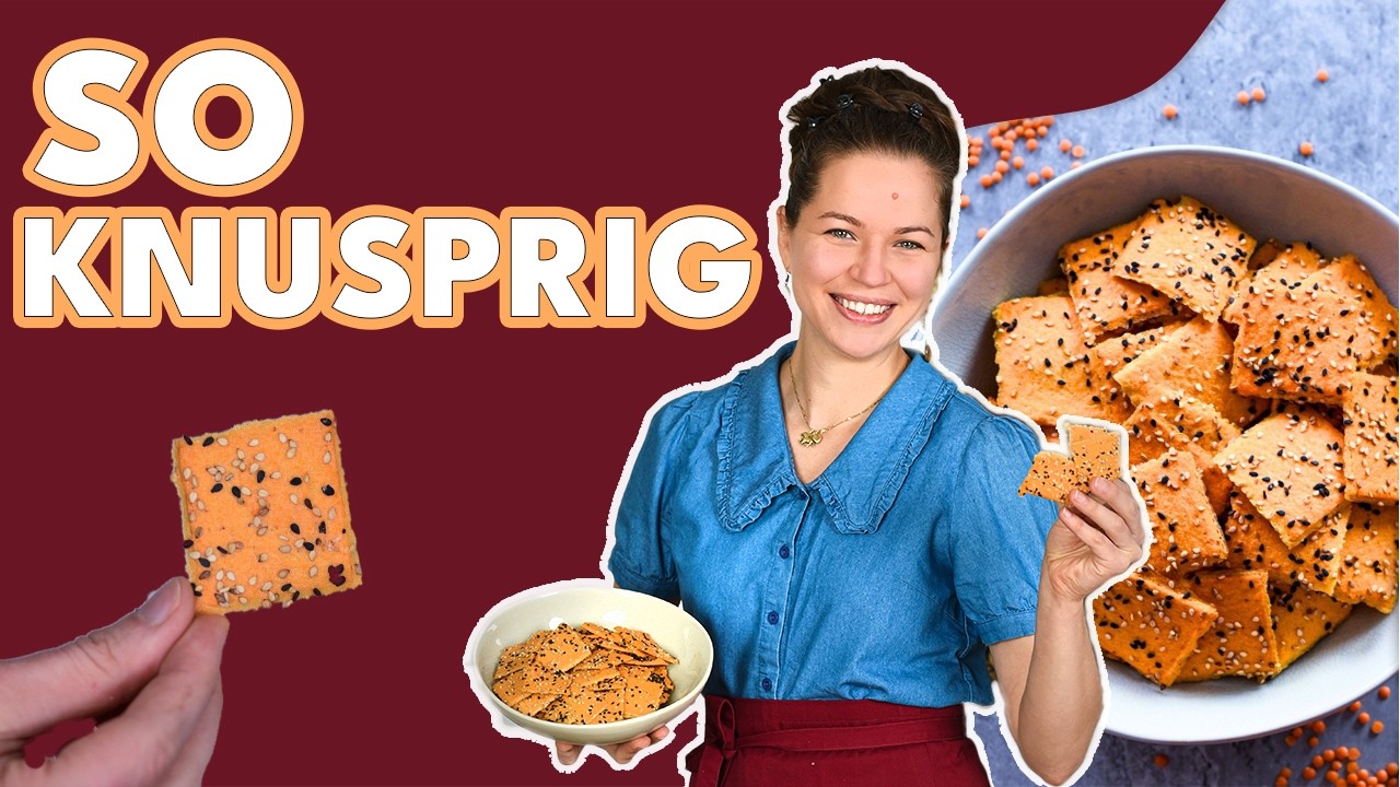 Knusprige Linsenchips selber machen – einfacher Protein-Snack (vegan)