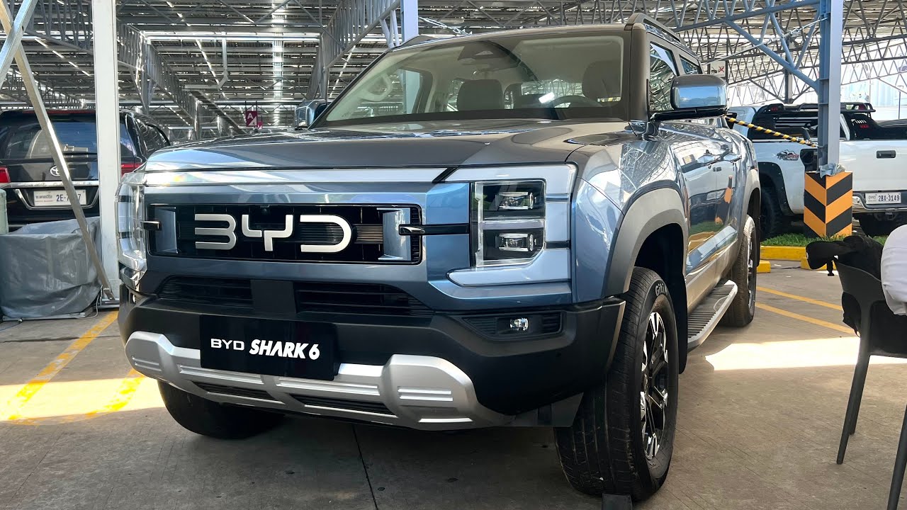 New 2025 BYD shark6 pick up-interior exterior 